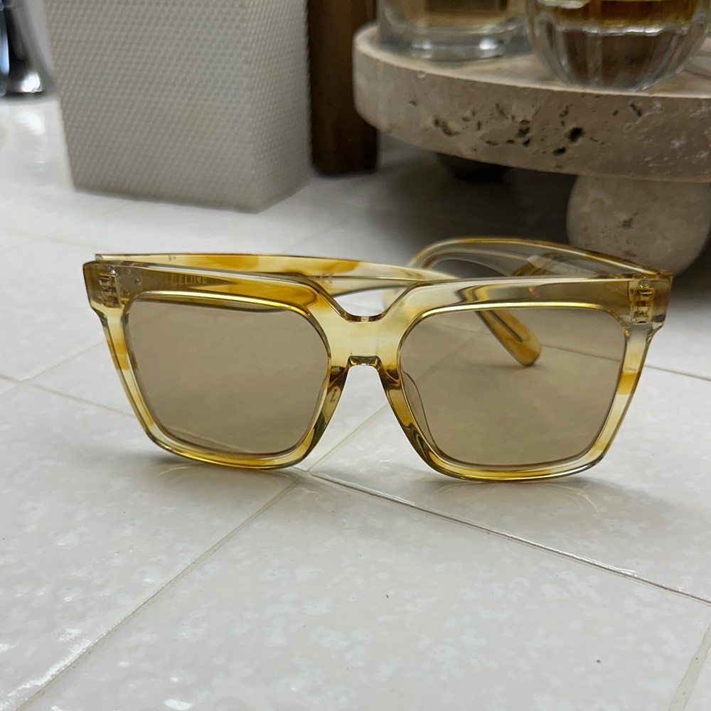 Celine Honey Tortoiseshell Sunglasses